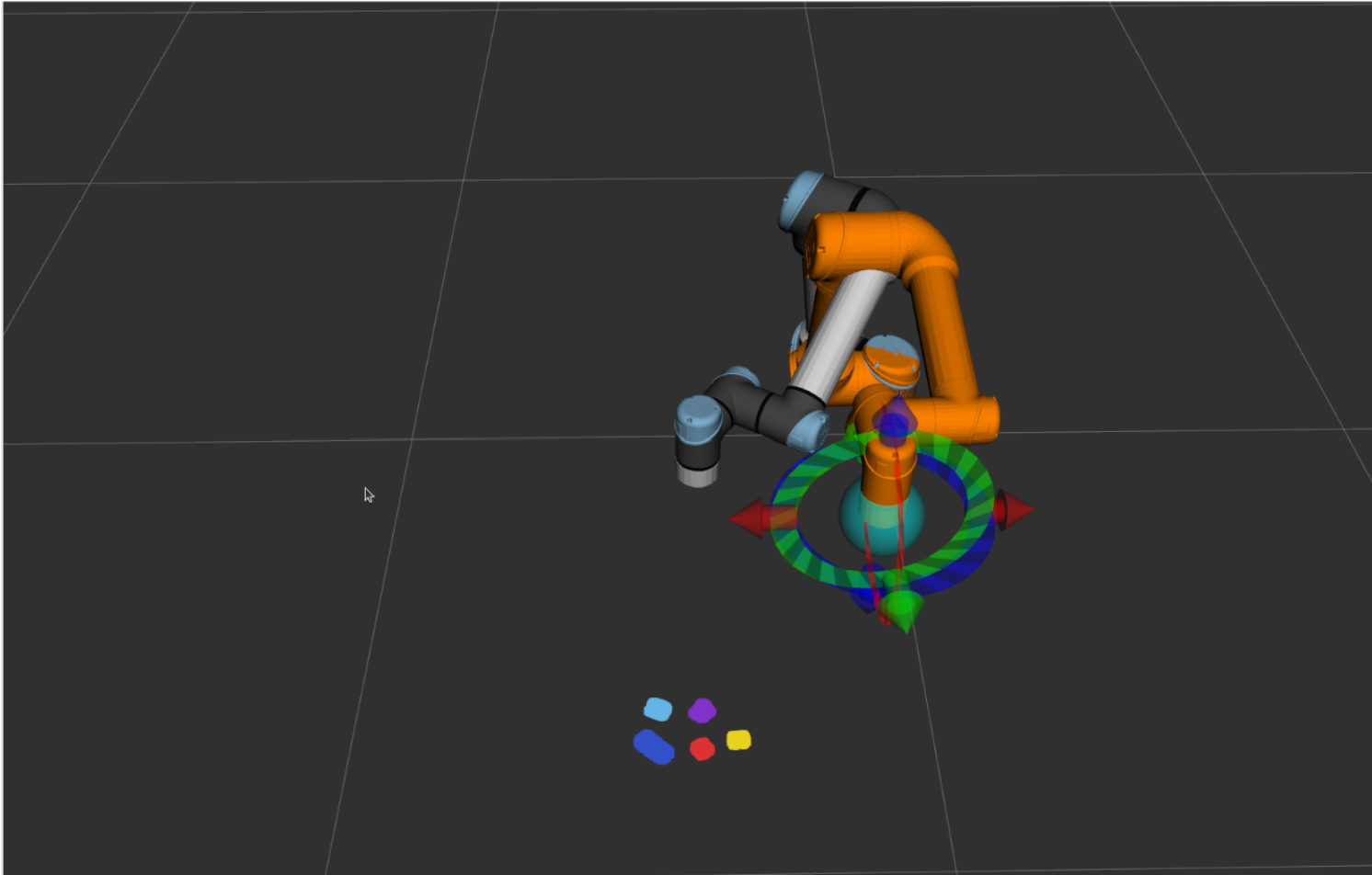 Isolated brick point cloud after filtering